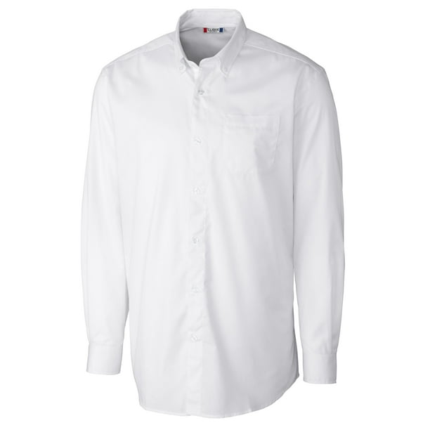 Clique Mens Long-Sleeve Carter Stain Resistant Twill Shirt Clique Mens Long-Sleeve Carter Stain Resistant Twill Shirt
